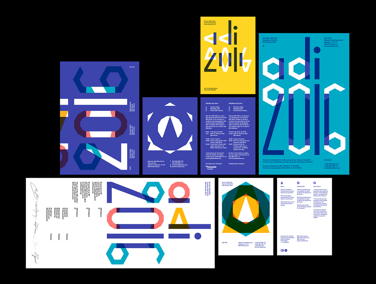 意大利ADI Awards視覺識別設(shè)計