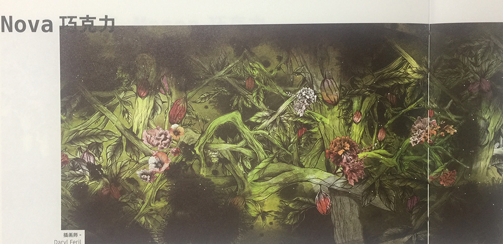 天然、綠色的休閑食品巧克力包裝設(shè)計