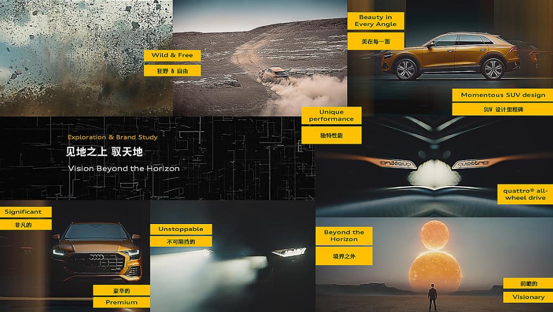 創意奧迪Audi Q7全球GPS定位系統廣告 如何做的？