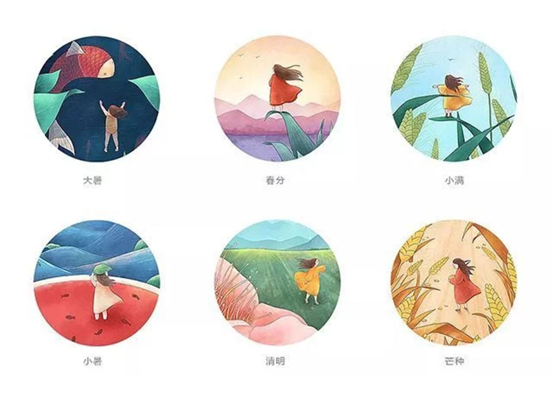 產品外包裝插畫風格有哪些？