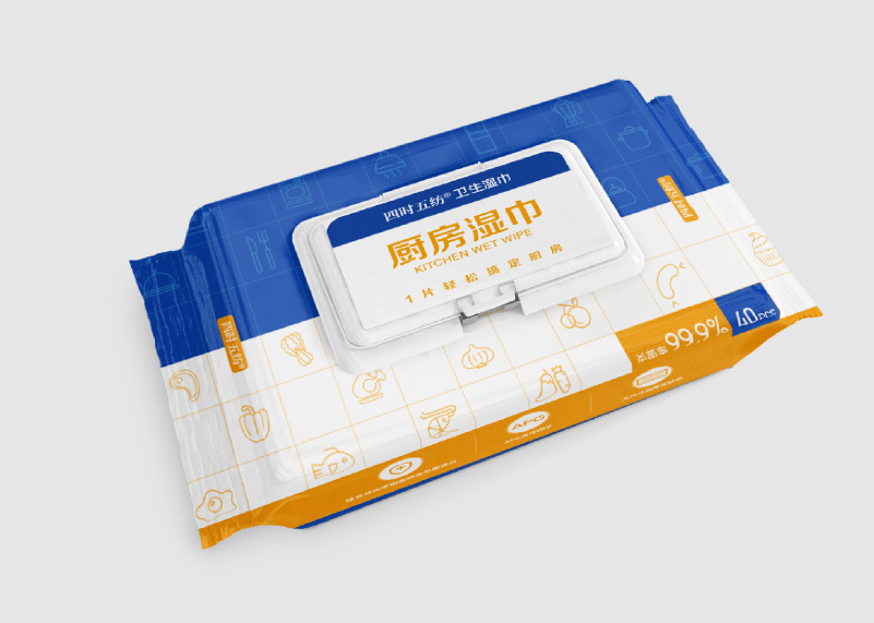 簽約青島國恩四時五紡柔性科技有限公司濕紙巾包裝設計！