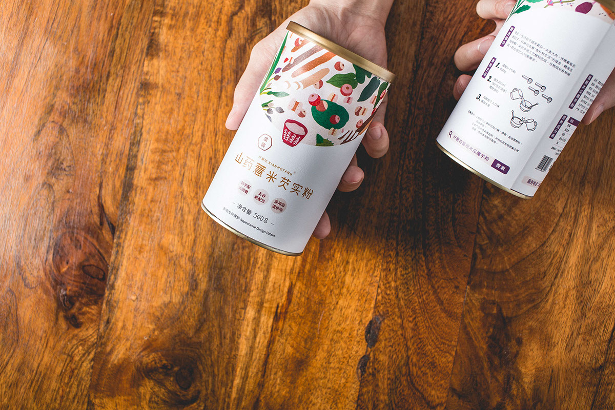 五谷粉包裝設計