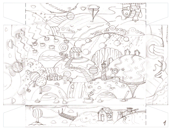 甜甜圈包裝設計