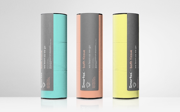 衛(wèi)生紙品牌包裝設(shè)計，用色彩綻放美麗