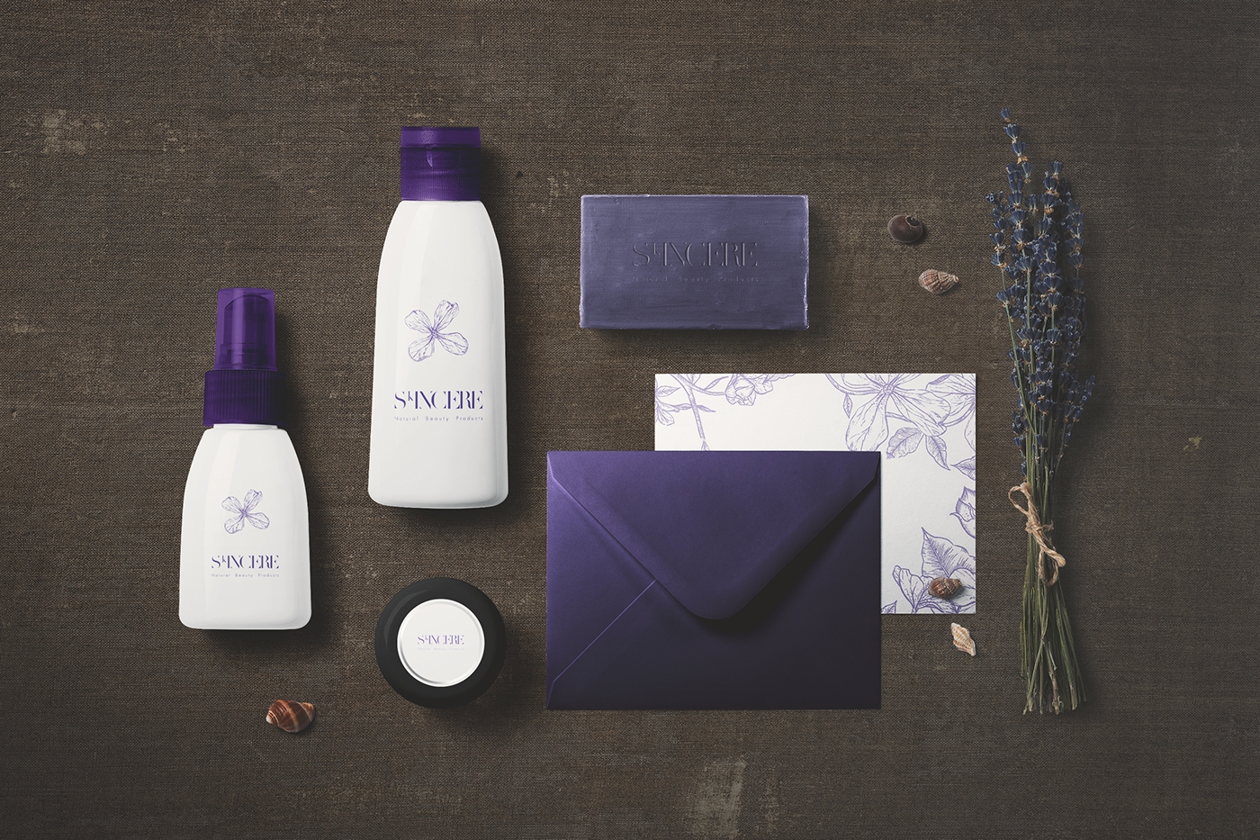 豪華水療中心護膚用品產(chǎn)品品牌包裝設(shè)計