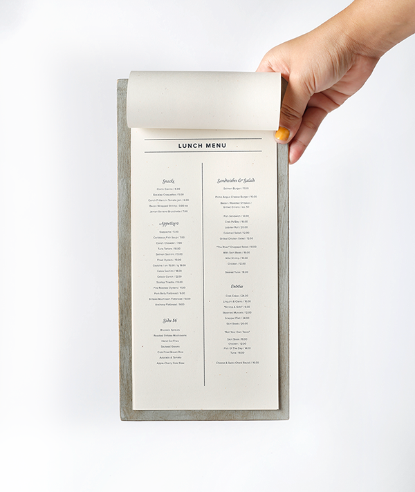 學校周邊海鮮酒吧餐廳品牌包裝設計