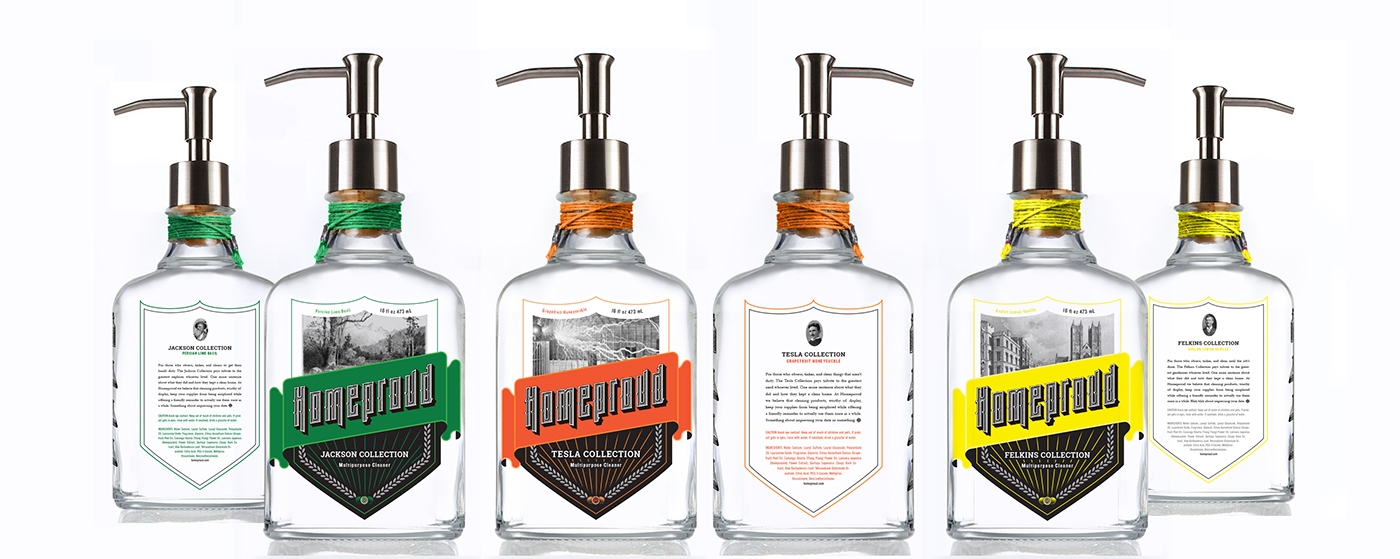 HI，man！ 男性豪華家庭護理用品品牌包裝設計