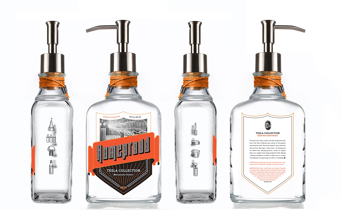 HI，man！ 男性豪華家庭護理用品品牌包裝設計