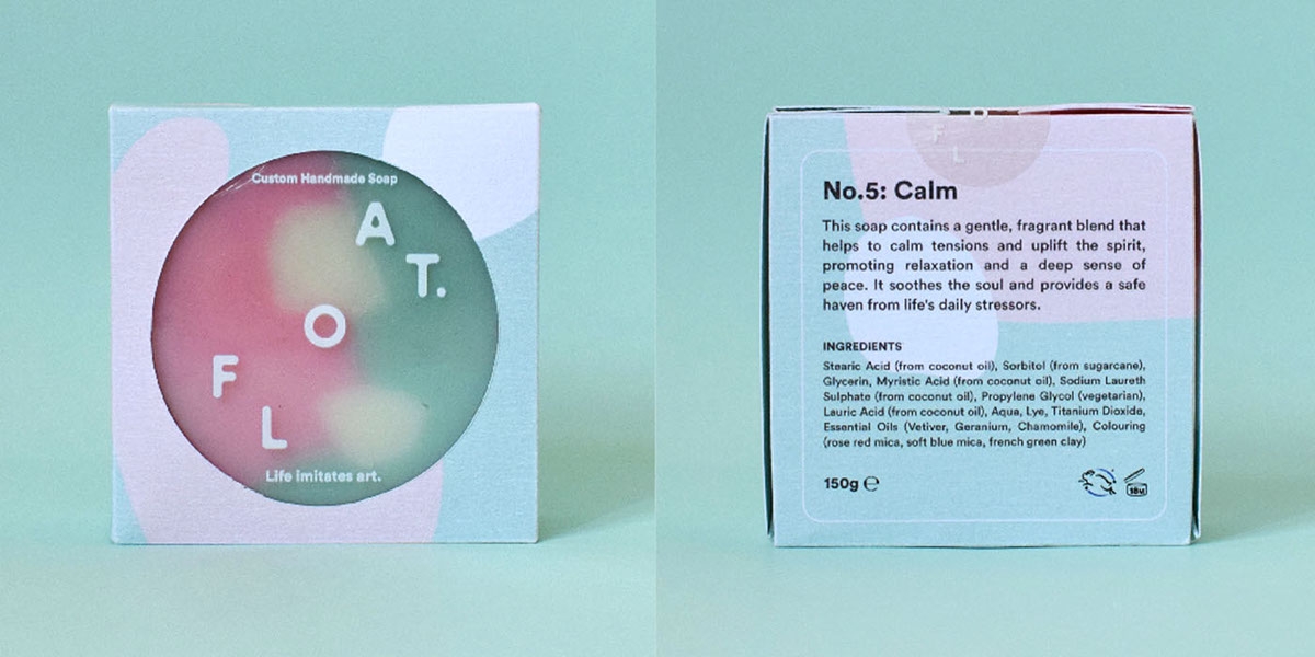 沐浴時間，全新的沐浴用品香皂產(chǎn)品包裝設計，盡情的放松休息吧！