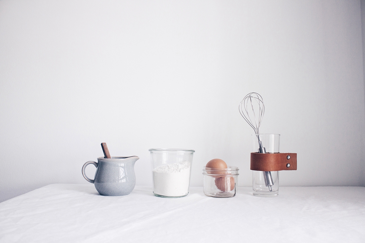 概念化早餐，面包與餅干食品飲料包裝設(shè)計(jì)