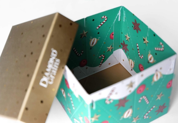 巧克力盒化身圣誕樹！包裝結構創(chuàng)意為顧客帶來的驚喜體驗