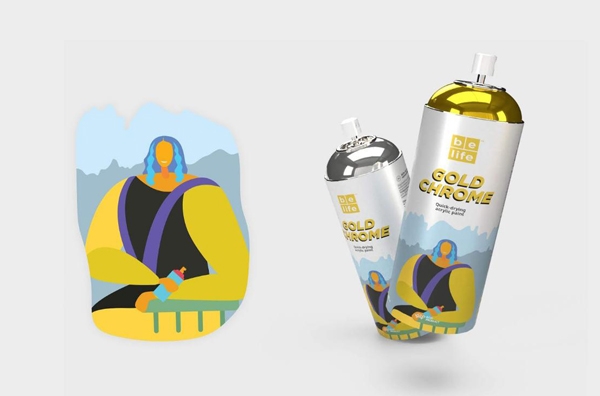 解鎖你的藝術天分，人人都是藝術家！｜BeLife噴漆包裝設計