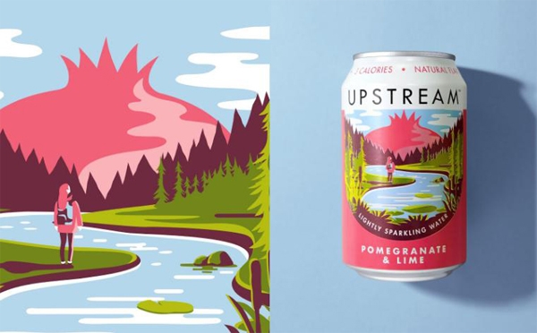 打開通往另一個(gè)世界的神奇之窗，帶你享受生活中片刻的寧?kù)o｜蘇打水包裝設(shè)計(jì)